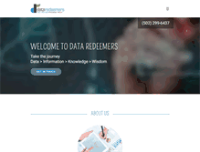 Tablet Screenshot of dataredeemers.com